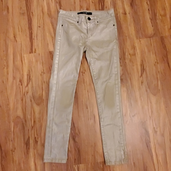 Joe's Jeans Other - Joe's Jeans Sz10 Girls Metallic Gold Skinny Denim